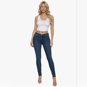 LEVI'S super comfortable skinny jeans for women color BLUE
